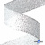 Лента металлизированная "ОмТекс", 25 мм/уп.22,8+/-0,5м, цв.- серебро - купить в Петропавловске-Камчатском. Цена: 97.62 руб.