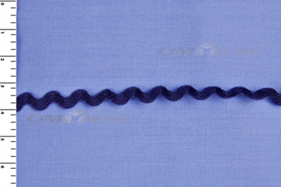 Тесьма плетеная "Вьюнчик"/т.синий - купить в Петропавловске-Камчатском. Цена: 48.03 руб.