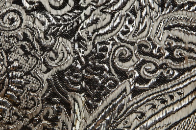 Ткань костюмная жаккард №11, 140 гр/м2, шир.150см, цвет тем.серебро - купить в Петропавловске-Камчатском. Цена 383.29 руб.