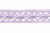 Тесьма кружевная 0621-1855, шир. 18 мм/уп. 20+/-1 м, цвет 107-фиолет - купить в Петропавловске-Камчатском. Цена: 466.97 руб.