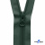 Спиральная молния Т5 890, 80 см, автомат, цвет т.зелёный - купить в Петропавловске-Камчатском. Цена: 16.61 руб.