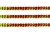 Пайетки "ОмТекс" на нитях, CREAM, 6 мм С / упак.73+/-1м, цв. 96 - красный - купить в Петропавловске-Камчатском. Цена: 484.77 руб.