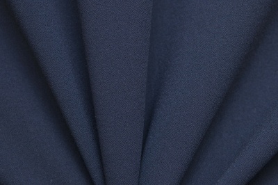 Костюмная ткань с вискозой "Бриджит", 210 гр/м2, шир.150см, цвет т.синий - купить в Петропавловске-Камчатском. Цена 570.73 руб.