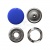 Кнопка рубашечная (закрытая) 9,5мм - эмаль, цв.168 - голубой - купить в Петропавловске-Камчатском. Цена: 4.77 руб.