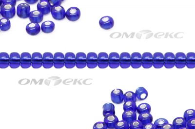 Бисер (SL) 11/0 ( упак.100 гр) цв.28 - синий - купить в Петропавловске-Камчатском. Цена: 53.34 руб.