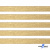 Лента металлизированная "ОмТекс", 15 мм/уп.22,8+/-0,5м, цв.- золото - купить в Петропавловске-Камчатском. Цена: 57.75 руб.