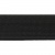 Резинка 25 мм Тканая, 13,75 гр/п.м, (бобина 25 +/-0,5 м) - черная  - купить в Петропавловске-Камчатском. Цена: 11.67 руб.
