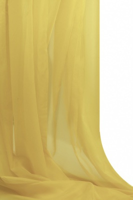 Портьерный капрон 12-0826, 47 гр/м2, шир.300см, цвет св.жёлтый - купить в Петропавловске-Камчатском. Цена 137.27 руб.