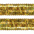 Тесьма с пайетками D16, шир. 20 мм/уп. 25+/-1 м, цвет золото - купить в Петропавловске-Камчатском. Цена: 786.13 руб.