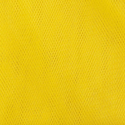 Фатин матовый 16-70, 12 гр/м2, шир.300см, цвет жёлтый - купить в Петропавловске-Камчатском. Цена 113.85 руб.
