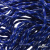 Шнурки #107-19, круглые 130 см, двухцветные цв.василёк/белый - купить в Петропавловске-Камчатском. Цена: 22.14 руб.