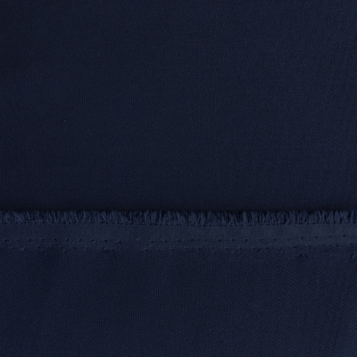 Костюмная ткань "Элис", 220 гр/м2, шир.150 см, цвет т.синий - купить в Петропавловске-Камчатском. Цена 308 руб.