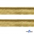 Кант атласный 136, шир. 12 мм (в упак. 65,8 м), цвет золото - купить в Петропавловске-Камчатском. Цена: 433.08 руб.