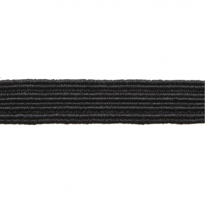 Резинка продежка С-52, шир. 7 мм (20 шт/10 м), цвет чёрный - купить в Петропавловске-Камчатском. Цена: 1 338.93 руб.
