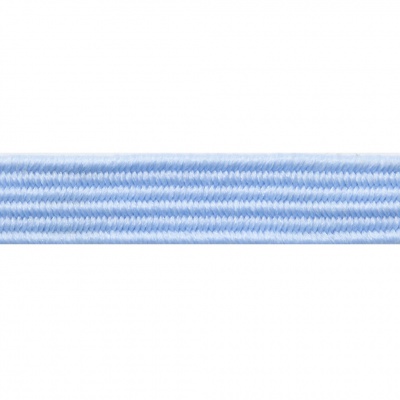 Резиновые нити с текстильным покрытием, шир. 6 мм ( упак.30 м/уп), цв.- 108-голубой - купить в Петропавловске-Камчатском. Цена: 155.22 руб.