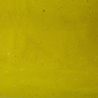 Сетка Глиттер, 24 г/м2, шир.145 см., желтый - купить в Петропавловске-Камчатском. Цена 117.24 руб.