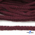 Шнур плетеный d-6 мм круглый, 70% хлопок 30% полиэстер, уп.90+/-1 м, цв.1070-бордовый - купить в Петропавловске-Камчатском. Цена: 588 руб.